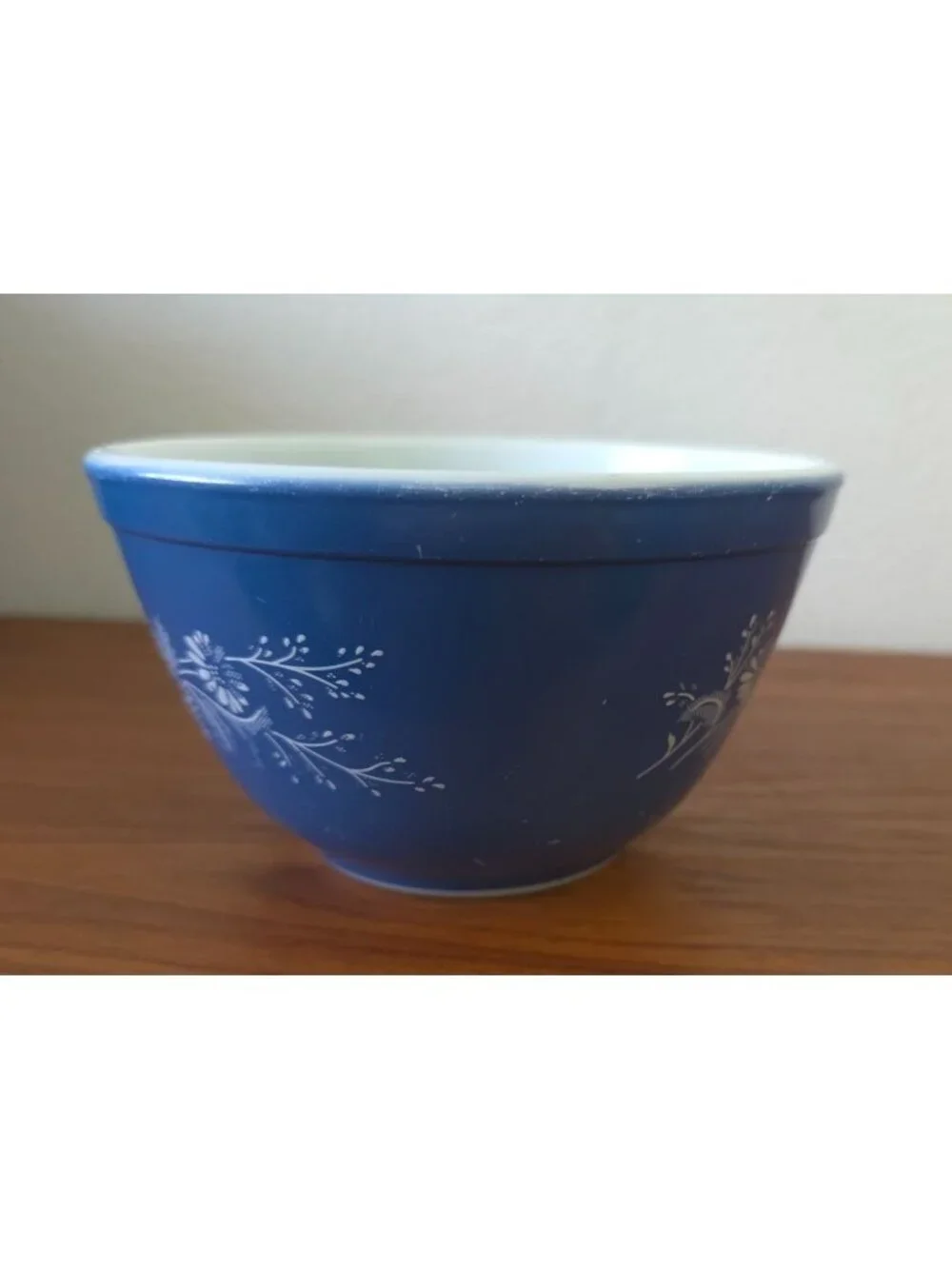 Pyrex vintage blue